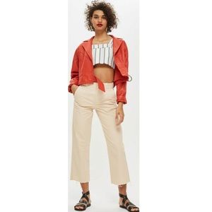 Topshop Straight Leg Chinos Size 8 TALL